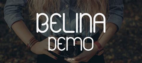 Belina Demo Font Download | Free Font.Download