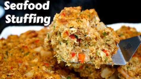 How To Make Seafood Stuffing | Easy & Delicious Seafood Stuffing ...