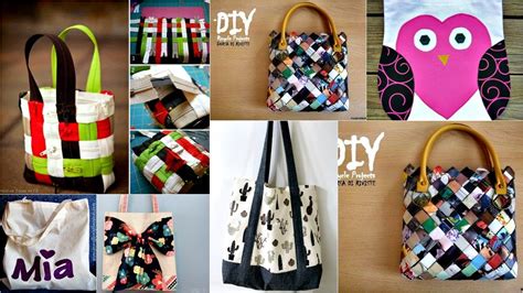 DIY Tote Bag Ideas | 25 DIY Tote Bag Design Ideas - Creative DIYs - YouTube