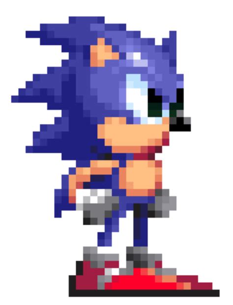 i made the sonic 1 sonic sprite in mania style! : r/SonicTheHedgehog