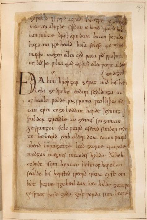 Hwæt! Beowulf Online - Medieval manuscripts blog