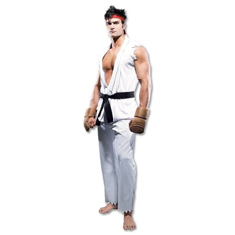 Ryu Street Fighter Costume - Licensed Streetfighter Halloween Costume ...