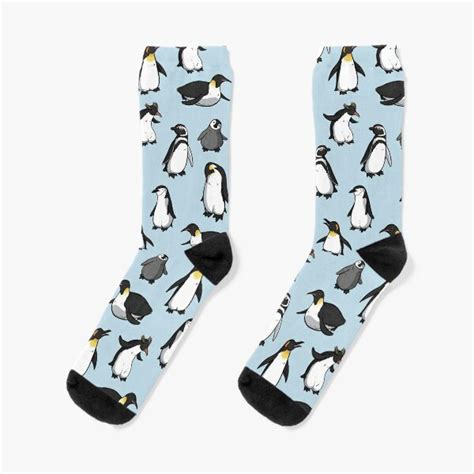 "Cute Penguin Pattern" Socks for Sale by jpruner | Redbubble