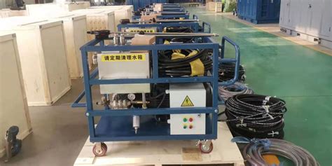 7000psi/500bar 440V high pressure water jetting machine for USA customer - Pressure Jetter ...