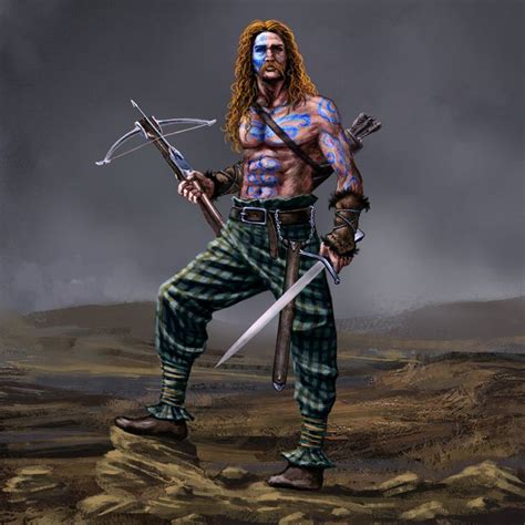 Cool Art (I like the fact he has a Pictish crossbow). | Pictish warrior, Celtic warriors ...