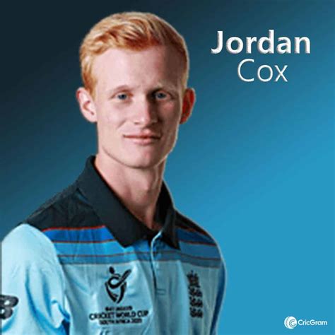 Jordan Cox - Stats, The Hundred, Age, Height, Wife, And Net Worth ...