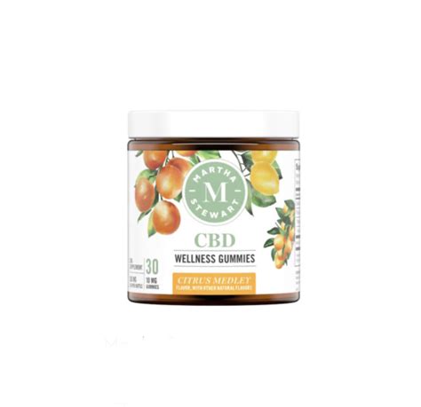 Martha Stewart CBD Wellness Citrus Medley Gummies 10mg