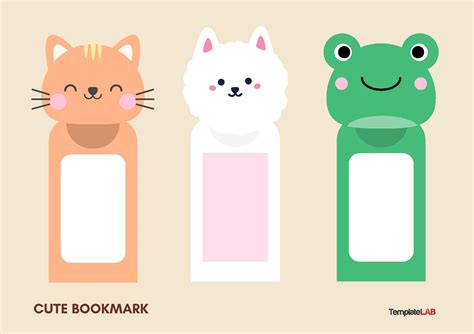 Free Cute Printable Bookmarks - Printable Form, Templates and Letter