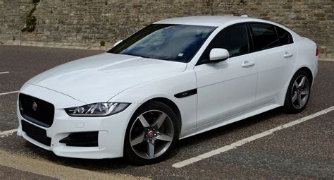 White Jaguar Sedan Car Free Stock Photo - Public Domain Pictures