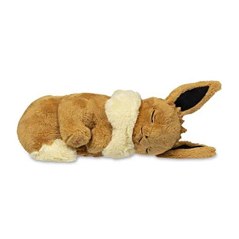 Pokemon Sleeping Eevee Fluffy Plush | Pricepulse