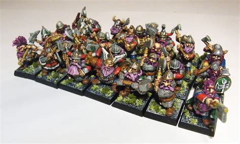 Rob's Figures - Painting Blog: Dwarf Army Showcase (Part 4) - Hammerers