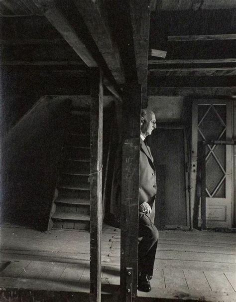 Anne Frank’s father Otto, revisiting the attic where they hid from the ...