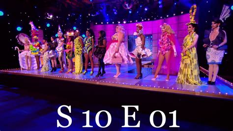 RuPaul's Drag Race Runway Critique: S10E01 | Rainbo