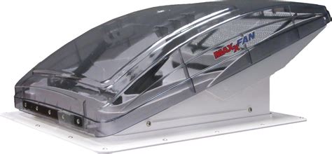 MaxxAir MaxxFan Deluxe Remote Control Roof Fan Vent - Tinted Lid