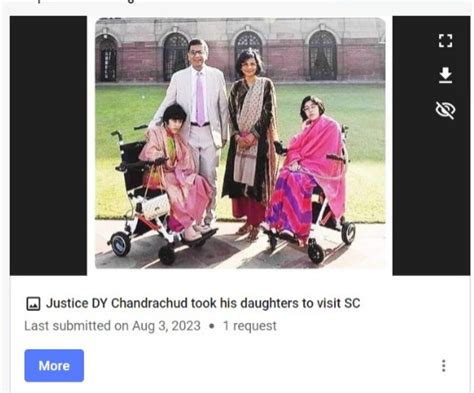 This Image Of CJI DY Chandrachud & His Family Is Going Viral With Many ...