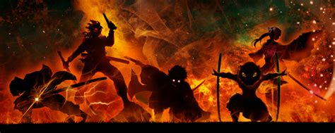 1200x480 Resolution Demon Slayer Art 1200x480 Resolution Wallpaper ...