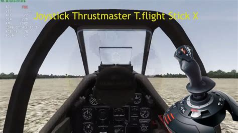 War Thunder usando Joystick Thrustmaster T.flight Stick X - YouTube