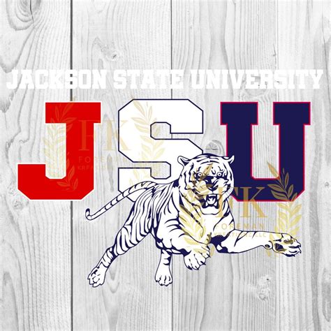 JSU Svg THEEILOVE Jackson State University SVG Hbcu Digital - Etsy