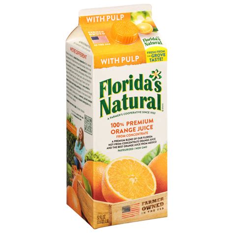 Florida’s Natural Orange Juice with Pulp 52 oz