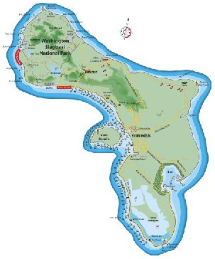 Bonaire National Park Map