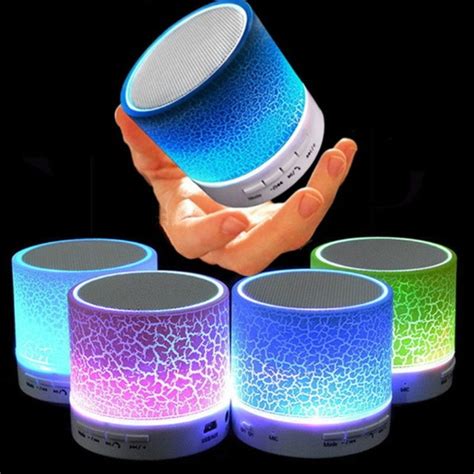 LED Light Bluetooth Speakers with FM Radio | Consumer Electronics | Electronics