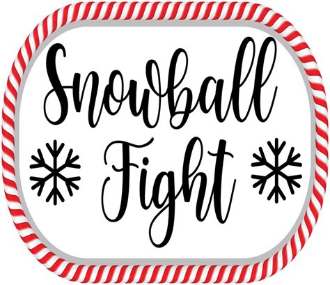 Indoor Snowball Fight Printable - Printable Word Searches