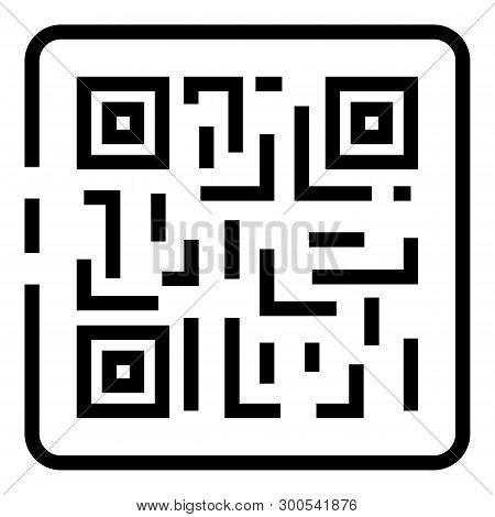 Qr Code Frame Icon. Vector & Photo (Free Trial) | Bigstock