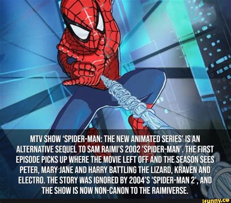 MTV SHOW 'SPIDER-MAN: THE NEW ANIMATED SERIES' IS AN ALTERNATIVE SEQUEL ...