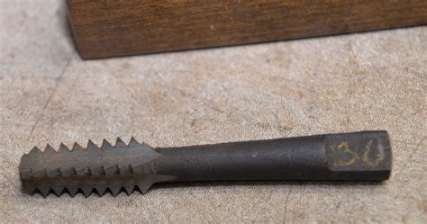 Vintage Maples 3/4" x 6 TPI wood tap & die set woodworking clamp tool lot | eBay