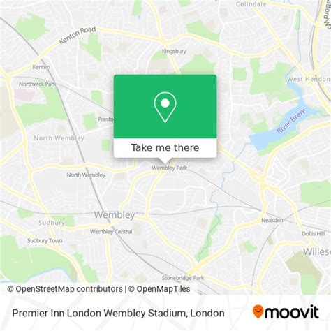 How to get to Premier Inn London Wembley Stadium by bus, train or Tube?