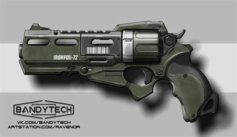 Artstation Futuristic Revolver Concept Art Artworks | Images and Photos ...