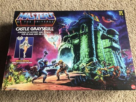 Castle Grayskull Playset Re-Issue 2021 Masters of the Universe Retro Play - Best Gifts Top Toys