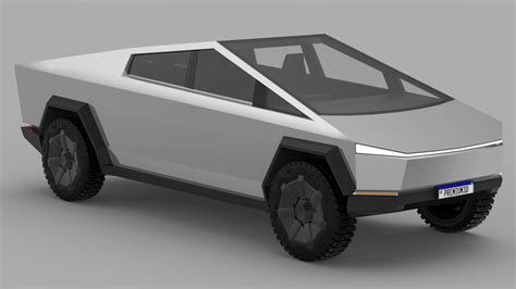 Tesla Cybertruck 2020 3D - TurboSquid 1722282