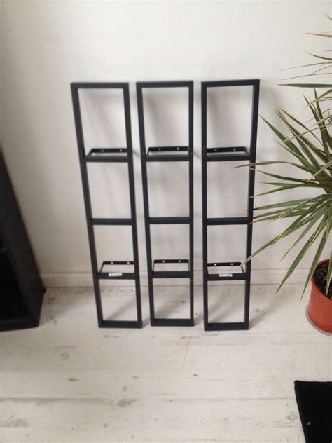 3 X IKEA Lerberg 10035 Metal Wall CD DVD Shelf Storage Rack | in Bournemouth, Dorset | Gumtree