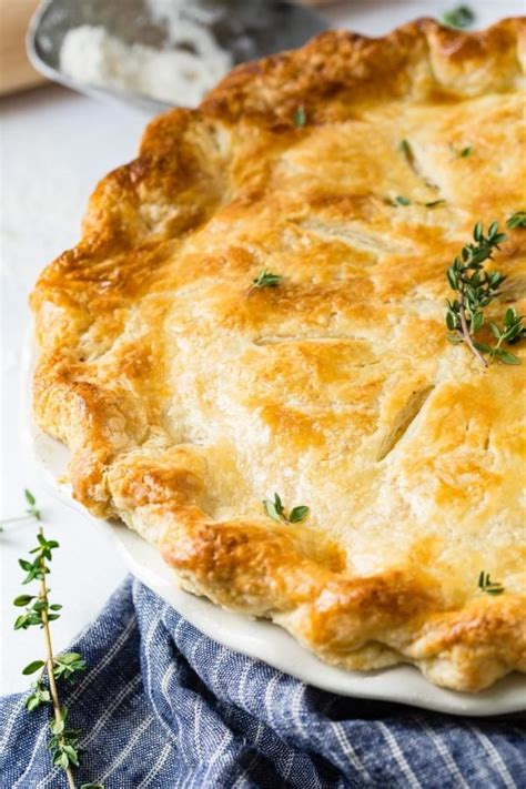 Homemade Chicken Pot Pie Recipe - Oh Sweet Basil