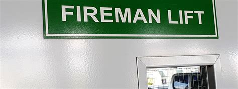 Fireman Lift Requirements | Fire Fighting Lift | Fire Evacuation Lift