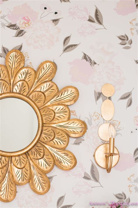 Winter’s Gorgeous Floral Wallpaper Bathroom Reveal! - Addison's Wonderland