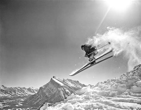 History in Photos: Skiing in Alberta