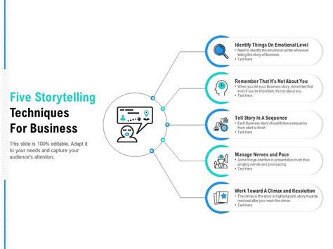 Five Storytelling Techniques For Business | PowerPoint Templates Designs | PPT Slide Examples ...