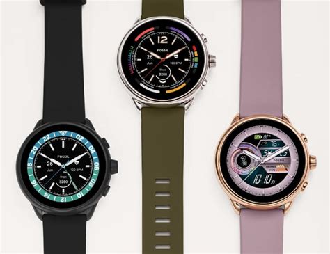 Smartwatch Dials - Fossil