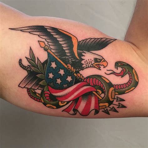 Instagram photo by TattooSnob • Aug 8, 2016 at 5:38pm UTC | Patriotic tattoos, American ...