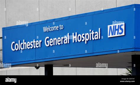 Colchester General Hospital stock Stock Photo - Alamy