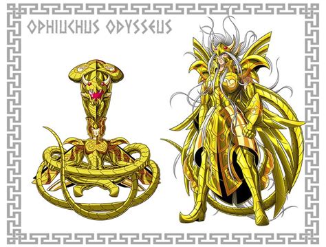 Ophiuchus Odysseus by markolios on DeviantArt | Cavaleiros do zodiaco, Cavaleiro, Zodíaco