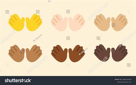 Open Hands Gesture Icon Open Hands Stock Vector (Royalty Free ...