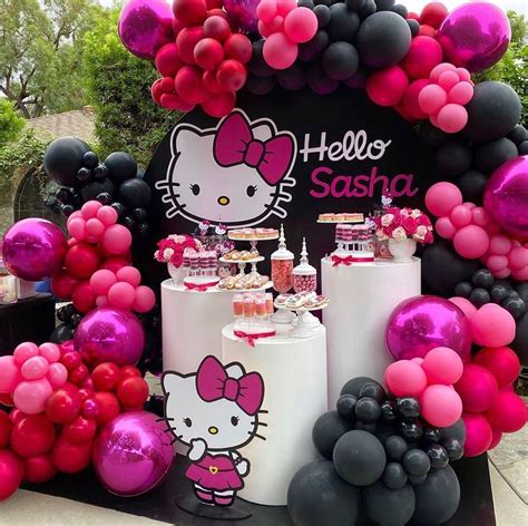 Hello kitty birthday party ideas photo 2 of 10 – Artofit