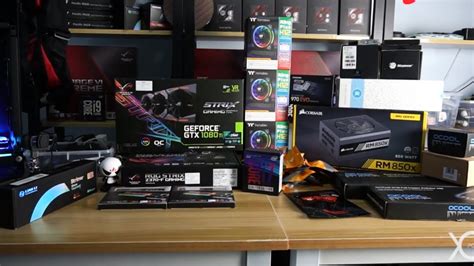 Custom Built Gaming PC | ROG GTX 1080TI Water Cooling - YouTube