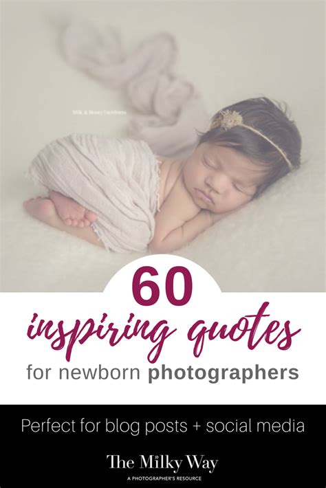 Quotes for Newborns - The Milky Way - a photographer's resource