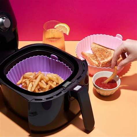 57% off on 2x Silicone Air Fryer Liners | OneDayOnly