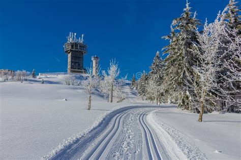 On the Way through the Thuringian Forest Stock Image - Image of neuhaus ...