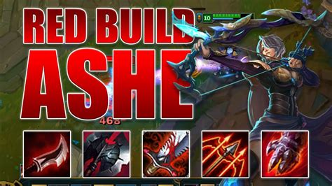 RED BUILD ASHE MID - League of Legends - YouTube